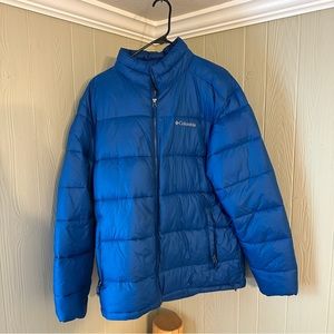 Mens Columbia puffer winter coat